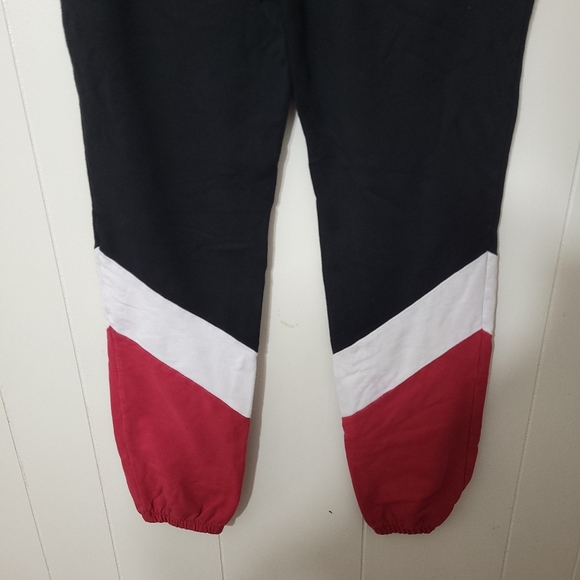 Good American Colorblock Sweatpants Jogger Size 2 - Picture 6 of 10